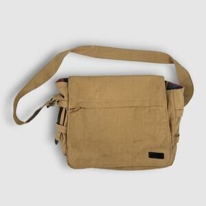 Canterbury of New Zealand Canvas Rugby Football Messenger Bag